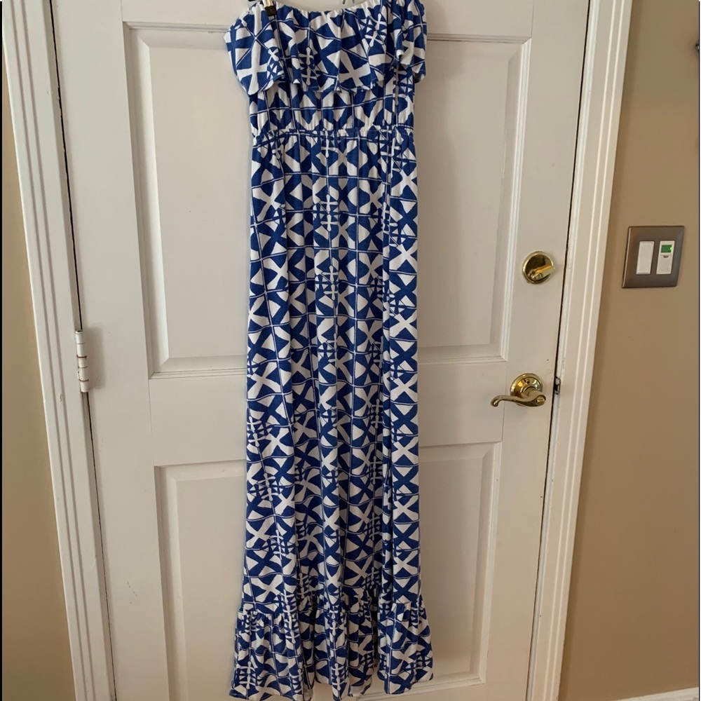 Mahi Gold Sunset Maxi Dress